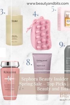 Shop my favourites from the Sephora Beauty Inside Sale Sephora sale, makeup favourites, beauty favourites, skincare finds, Sephora beauty insider Repair Mask, Living Proof