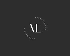 the letters lv are arranged in a circle on a black background with white lettering