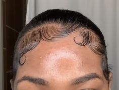 Ponytail Edges Hairstyles, Edges Hairstyles Ponytail, Hair Style Ideas For Black Girls Natural, Aesthetic Edges Hair, Edges With Curly Hair Down, Dramatic Edges Hairstyles, Two Buns With Edges, Different Edges Styles For Braids, Curly Edges Hairstyles