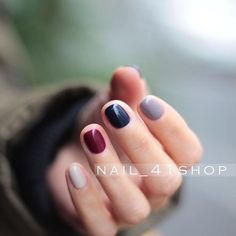 ★ #nails #nailart ★ Solid Colour Nails, Nails Ideas Fall, Colour Nails, September Nails, Solid Colour