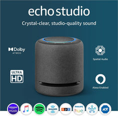 an advertisement for the new echo studio