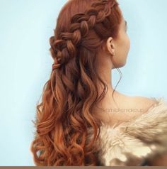 Copper Wedding Hairstyles, Homecoming Hairstyles Red Hair, Ginger Prom Hair, Red Head Wedding Hair, Red Head Braids, Red Hair Wedding Hairstyles, Red Head Bride, Red Hair Brides, Red Wedding Hair