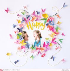 Scrapbook Sketches, Paige Evans Scrapbook Layouts, Paige Taylor, Paige Evans, Pink Paislee, Scrapbook Layout Sketches, Kids Scrapbook, Butterflies Flying, Scrapbook Designs