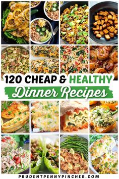 the top 20 cheap and healthy dinner recipes