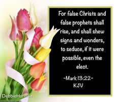 a bouquet of flowers with a bible verse