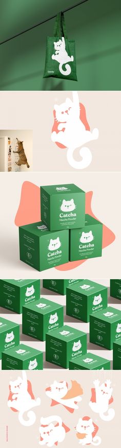 Character Packaging Design, Cat Food Branding, Cute Brand Names, Cat Packaging Design, Pet Brand Identity, Cat Packaging, Design Packaging Ideas, Animal Branding