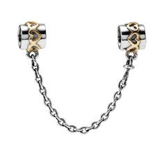 Charms | PANDORA Pandora Safety Chain, Pandora Gold, Pandora Hearts