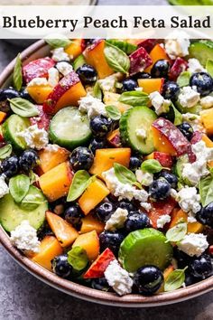 Summer Meal Sides, Salad With Feta Cheese Recipes, Fine Dining Lunch Ideas, 2023 Outdoor Home Trends, Meteranian Salad Recipes, Vegetarian Quick Lunch, Farm To Table Recipes Summer, Vegetarian Summer Salads, Summer Salmon Salad