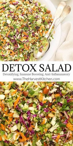 Spaghetti Squash, Inflammation Diet Recipes, Detox Salad, Resep Diet, Best Salad Recipes, Mediterranean Diet Recipes, Detox Recipes, Veggie Dishes, Healthy Salad Recipes