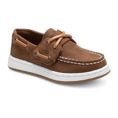 Step up their style for special occasions in the Sperry Cup II leather boat shoe. Just like the adult version, this casual coastal style features a super comfy memory foam footbed, but with an alternative closure for easy on/off — a toddler must! Coastal Style, Toddler Boy Dress Shoes, Boy Dress, Leather Boat Shoes, Toddler Boy Shoes, Boat Shoe, Sperry Top Sider, Shoes Casual, Pump Sandals