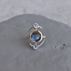 Astrology Ring, Rings Stones, Fresh Starts, Ring Blue, Labradorite Ring, Labradorite Stone, Moonstone Ring, Dream Jewelry, Blue Rings