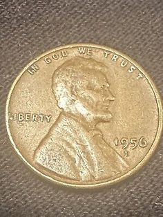 This rare 1956 D wheat penny has a unique error in the "we" part of the coin, making it a must-have for any serious collector. The coin is circulated and has not been certified, adding to its charm and character. The penny was minted in Denver, United States, and is part of the Lincoln Wheat series from 1909 to 1958. This small cent is a valuable addition to any coin collection and is sure to impress with its rarity and historical significance. Don't miss your chance to own Copper Penny