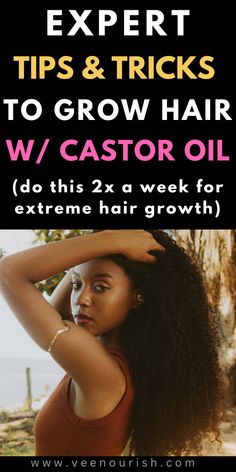How To Use Castor Oil For Extreme Hair Growth - Hair Loss Remedies Tumblr, What Oils To Use For Hair Growth, Best Remedy For Hair Growth, For Hair Growth Remedies, Extreme Hair Growth Oil, How To Use Castor Oil For Hair Growth, How To Grow Long Hair, Hair Thinning Remedies Woman, Jamaican Black Castor Oil Hair Growth