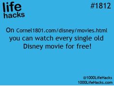 Site to watch Disney movies for free Life Tips, Electronic Hacks, School Life Hacks, 1000 Lifehacks, Nyttige Tips, Airline Ticket, 1000 Life Hacks, Simple Life Hacks, Diy Life Hacks