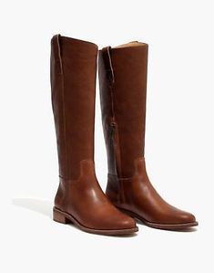 Madewell Winslow Knee High Boots Size 5 English Saddle Brown | eBay Riding Boot Outfits, Brown Knee Boots, Over The Knee Boot Outfit, Knee Boots Outfit, High Boots Outfit, High Knee Boots Outfit, Brown Knee High Boots, English Saddle, Madewell Shoes