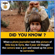 a young boy holding his head in the air with an ad on it that says, did you know?