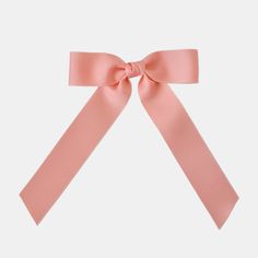 The Zoe petite hair bow is a smaller version of my beloved Zoe bow, perfect for fashion-forward girls of all ages. Made of high-quality grosgrain ribbon, this bow will add a playful touch to any outfit. The Zoe bow  https://www.etsy.com/yourfinaltouch/listing/1667839095/ Approximate bow measurements:  Bow 5.5" wide x Tails 7.25" long * Comes securely attached to your choice of a partially lined alligator clip, barrette, or elastic hair tie. * Alligator clip has an added no-slip grip so that clip Hair Ribbon Bow, Hair Bows For Women, Pink Barrettes, Bow Measurements, Hair Clip Bow, Bow Light, Grosgrain Ribbon Bows, Bow Shop, Securely Attached