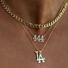 Enhance your spiritual connection with the Alignment Angel Number Necklace. Designed to channel positive energy through the power of angels, this necklace features sacred numbers for added spiritual alignment. Connect with your inner self and uplift your energy with this unique and meaningful necklace. Product Details: Made to Order - FINAL SALE 16" 14K Gold-Filled Baby Curb Chain 14K Gold-Filled CZ Charm - 111-999 Available Not Water-Wearable Made in Scottsdale, AZ Click here to buy an extender Sacred Numbers, Spiritual Alignment, Angel Number Necklace, Chain Ideas, Number Jewelry, Necklace Product, Meaningful Necklace, Number Necklace, Inner Self