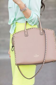 Classy Baguette, Yellow Pencil Skirt, Mk Handbags, Valentino Bags, Henri Bendel, New Classic