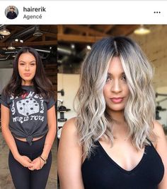 Brown Hair To Blonde Before And After, Brown To Blonde Hair Before And After, Brunette To Blonde Hair, Brunette To Blonde Before And After, Blond Ash, Hair Ash Blonde, Blonde Hair Transformations, Platinum Blonde Balayage, Balayage Hair Ash