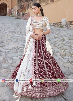 Gleaming Pure Georgette Hand Work Designer Readymade Lehngha Choli Couture, White Wedding Lehenga, Indian Bridal Couture, Green Lehenga, Choli Designs