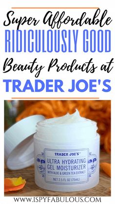 I'm a huge fan of Trader Joe's. I love the small, curated collection of goodies, fresh produce, beauty products and more - many of them only available at TJ. My kids love the mini carts and the kind, family-friendly service. And, since I am a busy mom, I am always looking for ways to consolidate Best Trader Joes Products, Trader Joe's Products, Face Paints, Clear Face, Beauty Remedies, Trader Joe’s