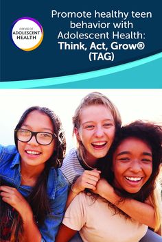 Adolescent Health: Think, Act, Grow®️️️ (TAG), highlights successful strategies for improving adolescent health throughout the country, including this curriculum that teaches healthy alternatives and skills that reduce risky behaviors, such as smoking, substance use, and violence.   #TeenHealth #TAG42Mil #ParentingTips Social Pressure, Curriculum Design, Peer Pressure, Human Services, My Health, Health Blog, Upper Elementary, Health Advice