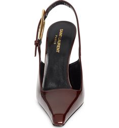 Saint Laurent Lee Pointed Toe Slingback Pump (Women) | Nordstrom Slingbacks, Heel Sandals Outfit, Runway Fashion Couture, Sandals Outfit, Fashion Couture, Slingback Heel