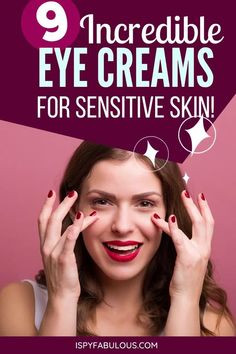 I've always had sensitive skin. And, until about 6 years ago, I wondered why I had such sensitive eyes, too. Having both has made it a challenge to find high-performing products that don't end up rolling own my face after making my eyes water and sting like I'd just cut a fresh onion. Luckily, I Eyecream Skincare, Age Spots On Face, Sweat Proof Makeup, Brown Age Spots, Spots On Legs, Brown Spots On Skin, Skin Care Routine 30s, Under Eye Puffiness, Brown Spots Removal
