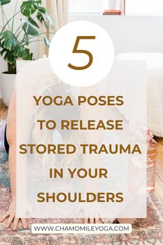 Deepen your somatic healing practice with trauma-informed yoga for tension release. Learn tips, strategies and yoga poses in this blog post designed to be a perfect compliment to your somatic healing journey! Restorative Yoga, Chair Pose Yoga, Yoga Poses For 2, Poses For Beginners, Healing Yoga, Outfit Yoga, Increase Height, Yoga Therapy, Pilates Studio