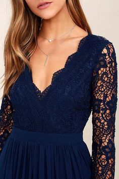 2019 Cheap Chiffon Lace top Long Sleeves Custom Most Popular Open Back Bridesmaid Dress , WG215 - SposaBridal Dresses Purple Long, Navy Blue Bridesmaids Dresses, Bridesmaid Dresses Purple, Long Sleeve Lace Maxi Dress, Blue Bridesmaids Dresses, Dresses Long Elegant, Bridal Pics, Popular Bridesmaid Dresses, Navy Blue Bridesmaids