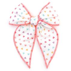 Party Girl Bow - Sweetheart Hair Bows, Hair, Bow Party, Party Girl, Rainbow Heart, Girls Bows, Party Girls, Alligator, Final Sale