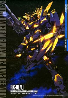 GUNDAM GUY: Mobile Suit Gundam Mechanic File - High Quality Image Gallery [Part 13] Gundam Banshee, Banshee Norn, Space Anime