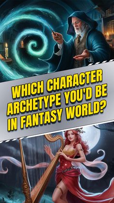 Fantasy World Archetype Quiz #quiz #quizzes #quizzesForFun #personalyQuiz