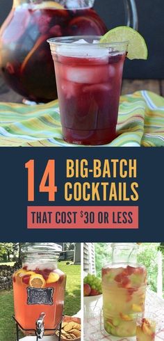 Batch Cocktails Summer, Big Batch Cocktails Summer, Big Batch Cocktails, Paleo Eating Plan, Cocktails Summer, Batch Cocktails, Food Recipes Ideas, Food Recipes Vegetarian, Meatloaf Recipes