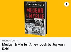 a book with the title medgar and myrlie on it