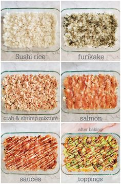 the steps to make salmon and rice casserole