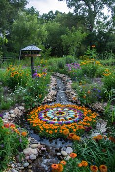 Turn your backyard into a Zen oasis with these spiritual garden ideas. Explore tips for adding outdoor wind chimes, garden lanterns, and water features to foster tranquility and relaxation. Emerald Green Bathroom, Outdoor Wind Chimes, Garden Ideas Design, Evening Meditation, Meditation Bench, Cottage Garden Design