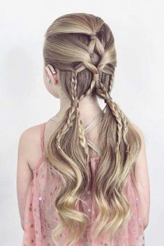 Cute Girls Hairstyles For Your Little Princess ★ Princess Hairstyles, Girly Hairstyles, Easy Little Girl Hairstyles, Girl Hair Dos, Beautiful Braided Hair, Toddler Hairstyles Girl, Girls Hairstyles