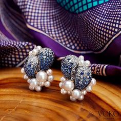 Yoko London (@yokolondonpearls) • Instagram photos and videos Blue Sapphire Jewelry, Large Pearl Earrings, Pearl Necklace Designs, At The Sea, Silver Pearl Earrings, Casual Earrings, Wedding Gold, Pearl Dangle Earrings, Sea Shore