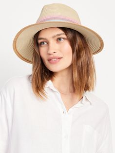 paper stitch Sun Hats For Women, Hat Band, Maternity Wear, Big And Tall, Sun Hat, Hat Sizes, Sun Hats, Hats For Women, Panama