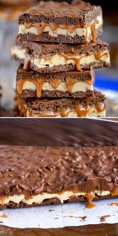 No Bake Crispy Snickers Bars, christmas treats, dessert ideas Bar Treats Dessert, Desserts To Share With Friends, Snickers Pie With Brownie Base, Snickers Cookie Bars, Easy Squares Recipe No Bake, Sweet No Bake Treats, No Bake Snickers Cake, Easy No Bake Dessert Bars, Easy And Fun Desserts To Make