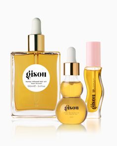 Iconic Oils Set | Gisou Gisou Honey Lip Oil, Gisou Skincare, Skin Care Stuff, Gisou Lip Oil, Gisou Hair, Cute Products, Honey Infused, Sephora Skin Care, Gloss À Lèvres