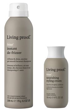 Living Proof Frizz Fighters Duo, Size One Size Dream Routine, Tame Flyaways, Uncommon Gifts, Styling Cream, Best Shampoos, Beauty Remedies, Hair Down, Gift Kit