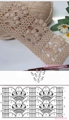 crochet patterns and instructions on how to use them