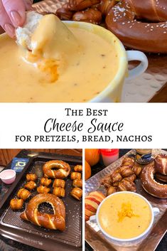 the best cheese sauce for pretzels, bread, nachos