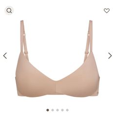 Skims New With Tags Wireless Push-Up Plunge Bra In Color: Mica Skim Bras, Car Trip, Most Comfortable Bra, Emoji For Instagram, High Neck Bra, Bra Hacks, Birthday Items, Mesh Bra, Comfortable Bras