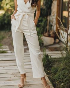 Discover stylish options for women wearing pants to weddings with our guide. Learn how to choose elegant pantsuits, chic jumpsuits, and tailored separates that fit any wedding theme. Find tips on accessorizing and selecting the right colors for a modern look that respects the occasion's dress code. Perfect for guests who value comfort and fashion. Daytime Wedding