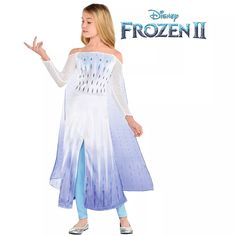 a woman in a frozen princess costume is posing for the camera with her hand out