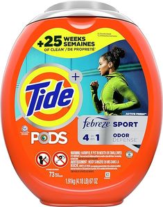 tide pods laundry deterant with fresh scent for women, 24 fl oz each pack